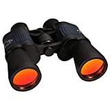 DAXGD 10 x 50 prismáticos telescopio óptico de Impermeable Niebla con correa Mochila Cubiertas de objetivo